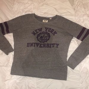 New York University Crew Neck Sweatshirt